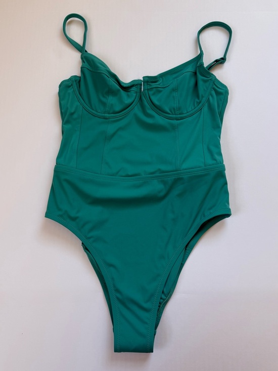 SOLID & STRIPED Other - NWT Solid & Striped The Veronica Teal One Piece Swimsuit Medium